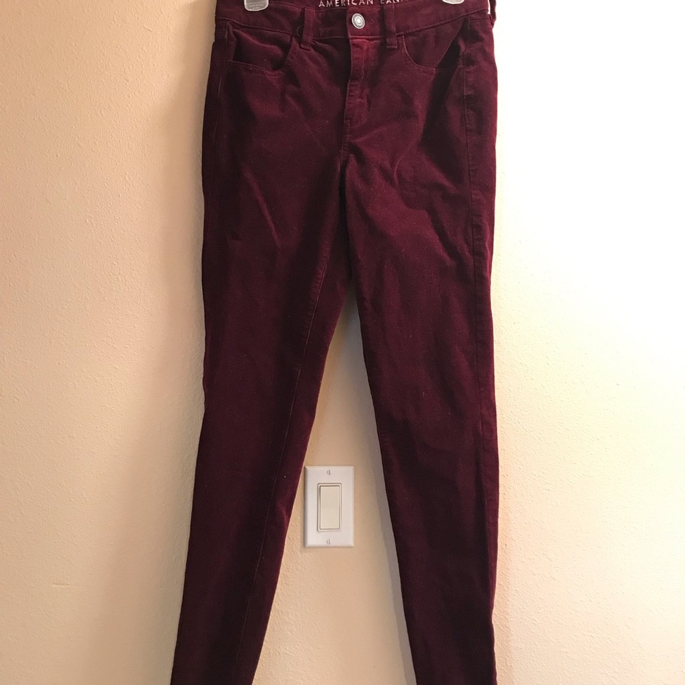 Dark red jeans - Picture 2 of 6